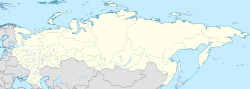 UUEE på kartan över Ryssland