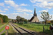 De lijn bij Sauchay-le-Bas