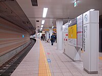 桜川駅ホーム