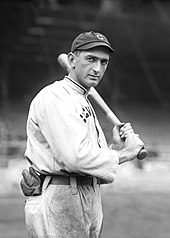 "Shoeless Joe" Jackson in 1913 Shoeless Joe Jackson by Conlon, 1913-crop.jpg