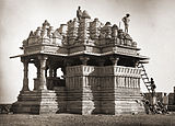 The temple in 1885