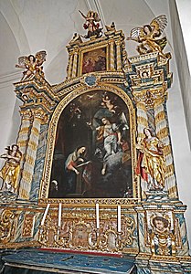 Altar der mittleren Seitenkapelle