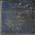 Marie Burghardt geb. Bach