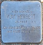 Stolperstein für Kurt Herbert