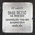 Bass Rezső, Árpád tér 13.