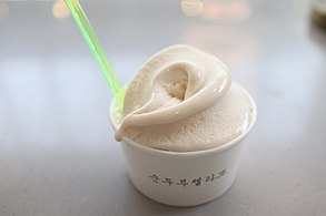 순두부 젤라토.