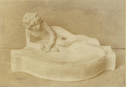 Sculpture en terre cuite, 1907.
