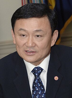 Thailand's Prime Minister Thaksin Shinawatra i...