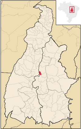 Kaart van Lajeado