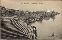 Tonkin, Nam-Dinh, Le Port