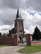 Église Sainte-Eulalie-et-Saint-Aubert.