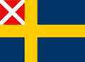 Знаме на унијата на Шведска и Норвешка