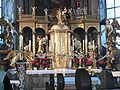 Hauptaltar in der Wallfahrtskirche Käppele oberhalb von Würzburg