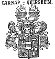 Wappen derer von Carnap-Quernheim[16][17]