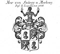 Wappen derer von Mor zu Sunnegg und Morberg, 1668