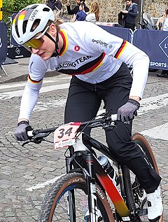 Marion Fromberger beim Weltcup-Rennen 2024 in Paris
