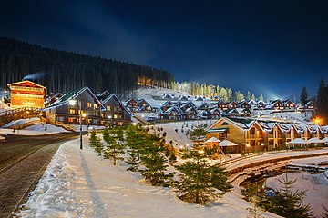 Bukovel - is the largest ski resort in Eastern Europe and Ukraine