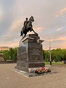 Памятник Маршалу Советского Союза Константину Рокоссовскому в городе Улан-Удэ