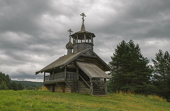 193. Часовня Иоанна Богослова в Зехнове, Кенозерский национальный парк, Архангельская область Автор — Фото Алексей Романов