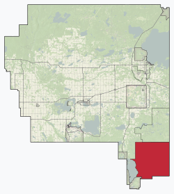 Location in M.D. of Bonnyville