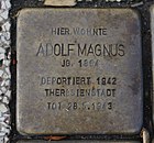 Stolperstein für Adolf Magnus