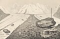 «Glacier inférieur de l’Aar» (Unteraargletscher). In: Louis Agassiz: Études sur les glaciers, 1840