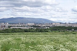 Apatity an Khibiny Mountains