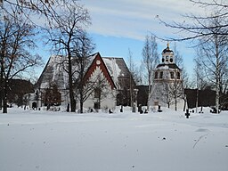 Arbrå kyrka i februari 2011