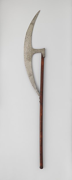 Türkische Bardiche (um 1782–83)