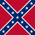 Drapeau des États confédérés (1861-1865).