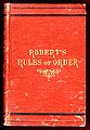 Das Buch: Robert's Rules of Order