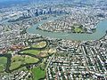 Brisbane, vue aérienne.