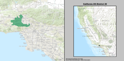 Калифорния, округ Конгресса США 30 (с 2013 г.) .tif