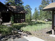 The Camp Clover Ranger Station.