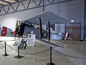 Vue de l'avion.