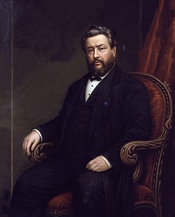 Portrait of Spurgeon by Alexander Melville (1885)