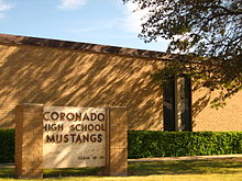 Coronado High School, Lubbock, TX IMG 0233.JPG