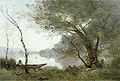 Jean Baptiste Camille Corot: Łódkarz z Mortefontaine (1865-1870)