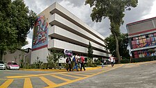 Superior School of Mechanical and Electrical Engineering (ESIME). ESIME is a division of the National Polytechnic Institute (IPN). EDIFICIOCHIDO ESIME Azcapotzalco.jpg