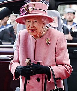 Elizabeth II opens Welsh Parliament in 2021 (cropped 2).jpg