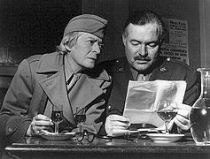 Ernest Hemingway (Por quién doblan las campanas) y Janet Flanner.