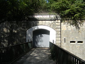 Caponnière de gorge du fort