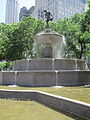 Grand Army Plaza (Manhattan) & Pulitzer Fountain, New York City, restored in 1990.