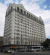 Hotel Theresa, now Theresa Towers, a NYC landmark and on the NRHP (West 125th St. and Adam Clayton Powell Jr. Blvd.)