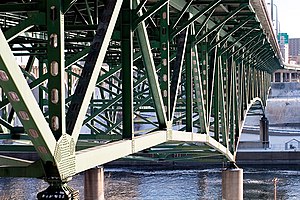 The substructure of the I-35W Mississippi Rive...