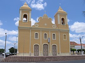 Vista frontal da Igreja Matriz