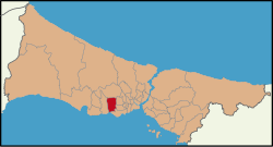 Location of Küçükçekmece