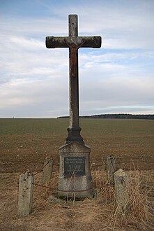 Weiteres Wegkreuz an der Zufahrtsstraße