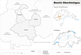Localisation de District d'Oberklettgau
