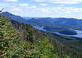 Lake Placid and Whiteface Mountain from McKenzie Mountain